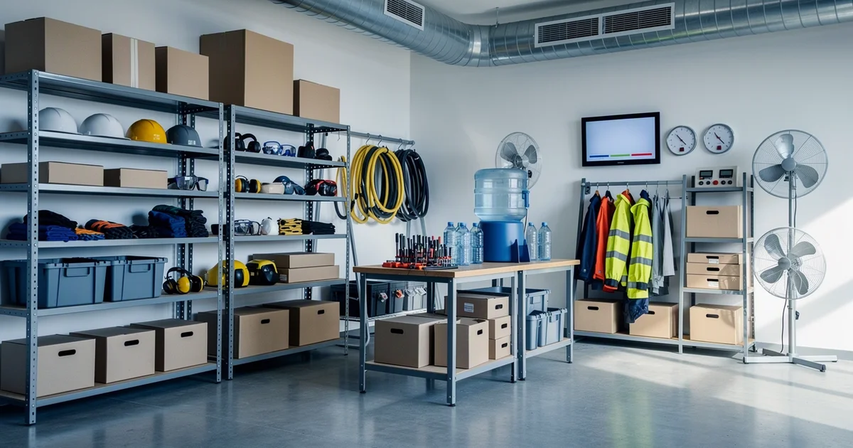 industrial scene illustrating heat stress at work 5 distortions that make indoor operations look safe — Heat Stress at Work: