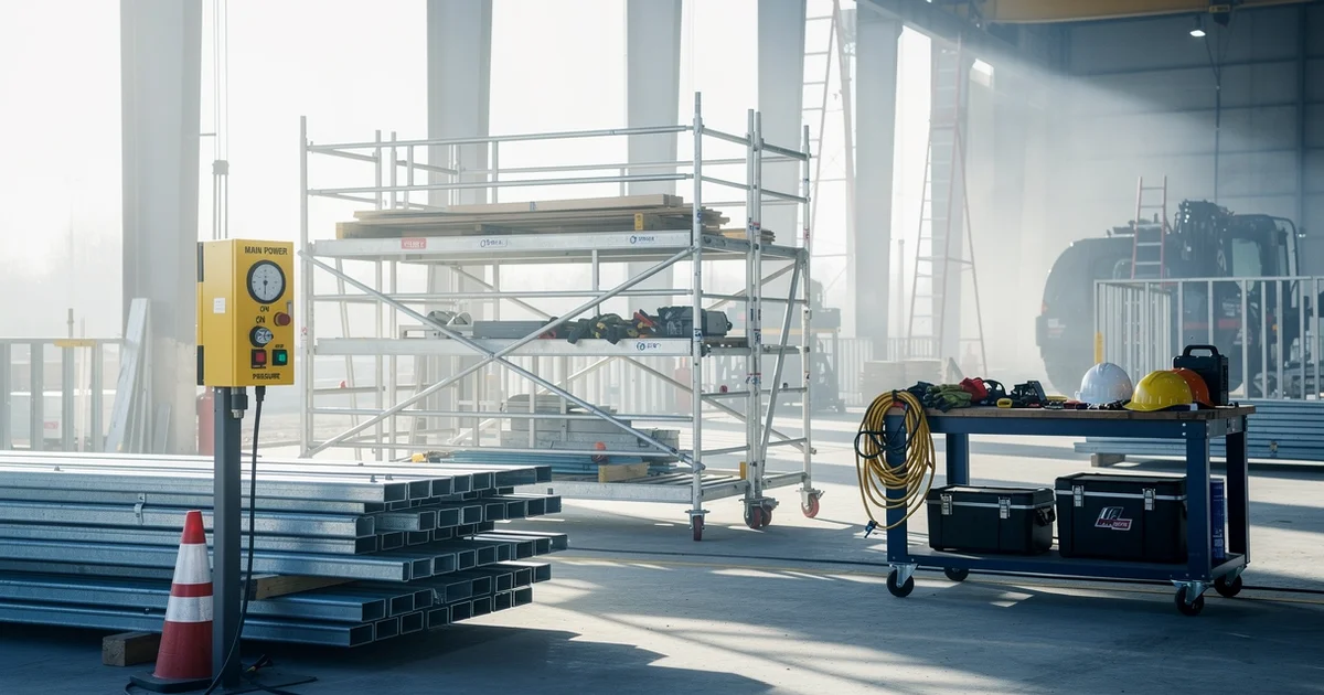 industrial scene illustrating how mike caputo thinks about refusing unsafe work — How Mike Caputo Thinks About Refusing Unsaf