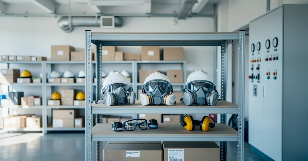 industrial scene illustrating how to build a respirator cartridge change out schedule in 30 days — How to Build a Respirator