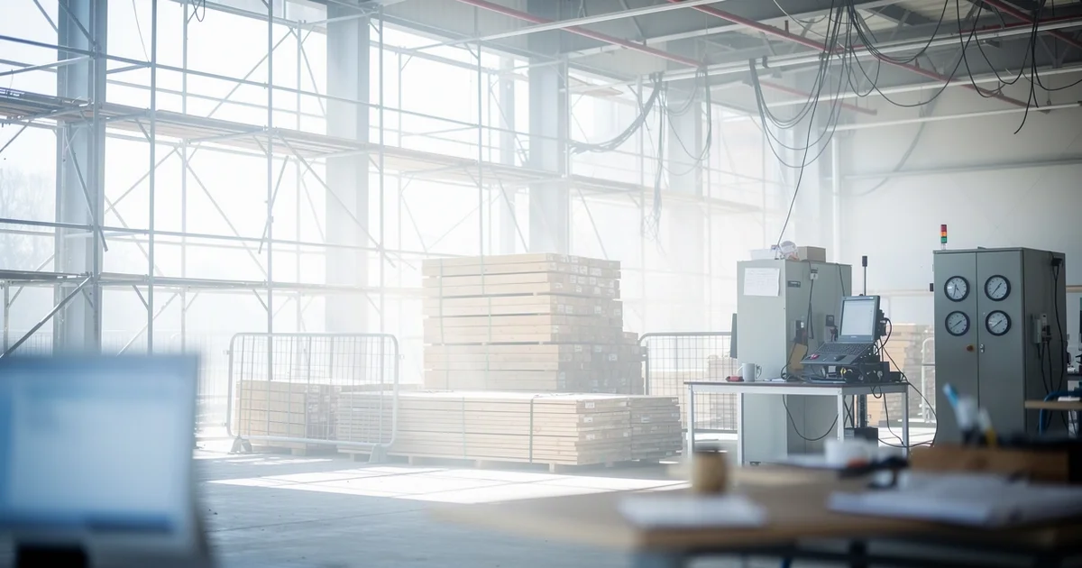 industrial scene illustrating riddor reporting 5 gaps that turn a legal record into weak prevention — RIDDOR Reporting: 5 Gap