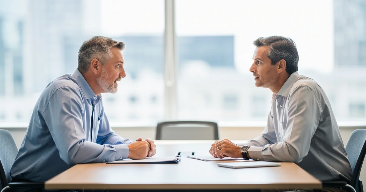 open-dialogue team scene on how to run a speak up debrief after a safety objection in 8 steps — How to Run a Speak-Up Debrief