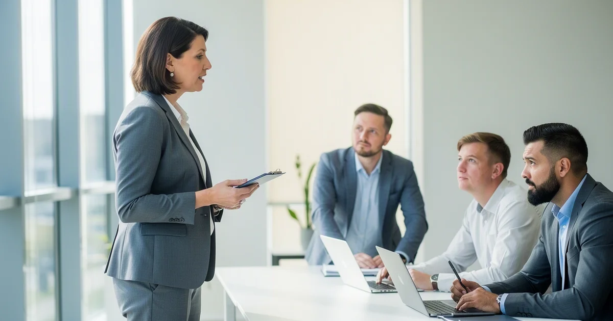 professional scene illustrating carga mental supervisor 7 senales coordinacion riesgo — Carga mental del supervisor: 7 señale