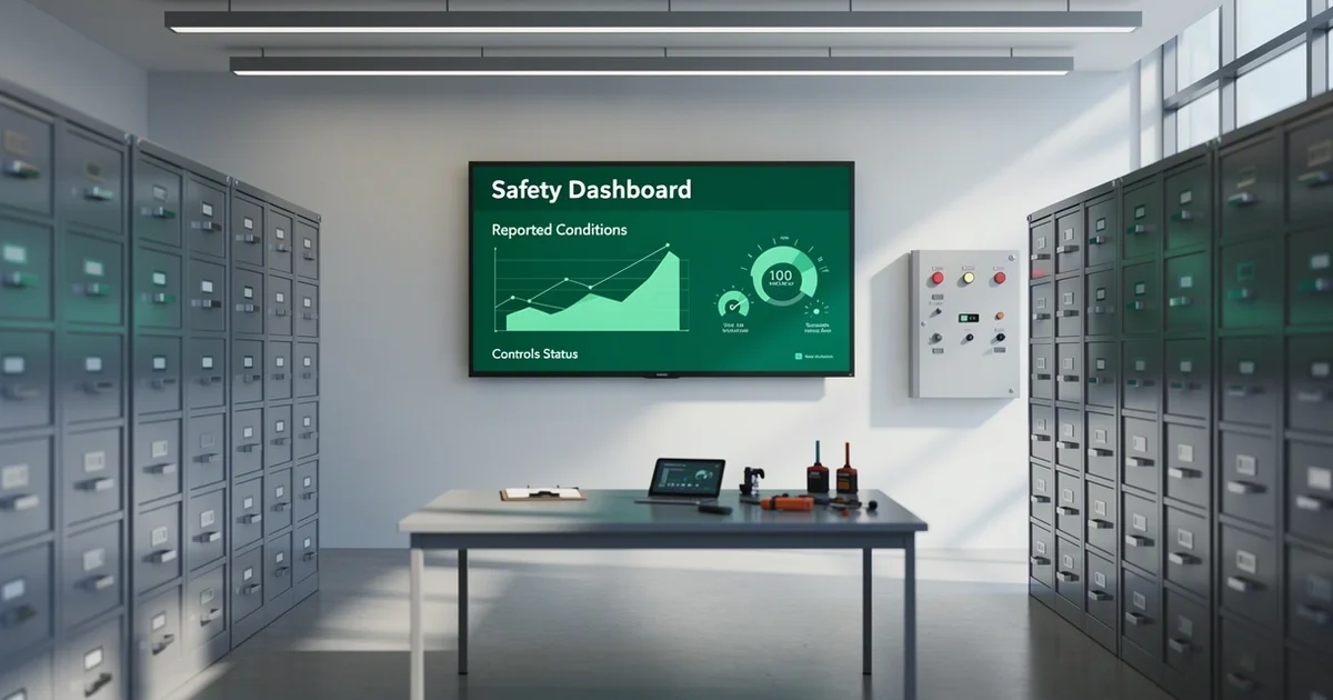 metrics dashboard representing safety dashboard blindness 6 decisions that turn green metrics into risk — Safety Dashboard Bl